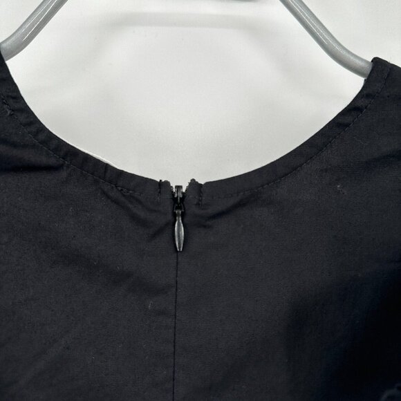 Pomander Place by Tuckernuck Black Corrine Flutter Sleeve Mini Dress sz S NWT - Picture 7 of 7